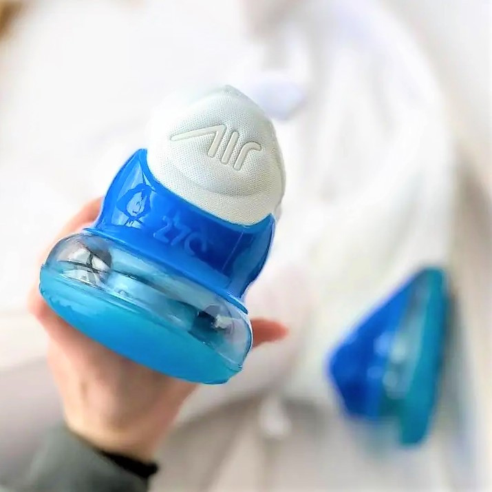 Кроссовки Nike 270 Женские Белые с Амортизацией Синие Голубые Найк (размеры: 36,37,38,39) Днепр - изображение 6