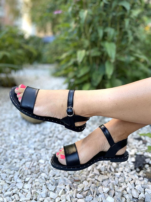 M.KRAFT Босоніжки жіночі M.KRAFT 3227 чорні (літо, шкіра натуральна) (1025) лише 36р.і 39р. Коломыя - изображение 6