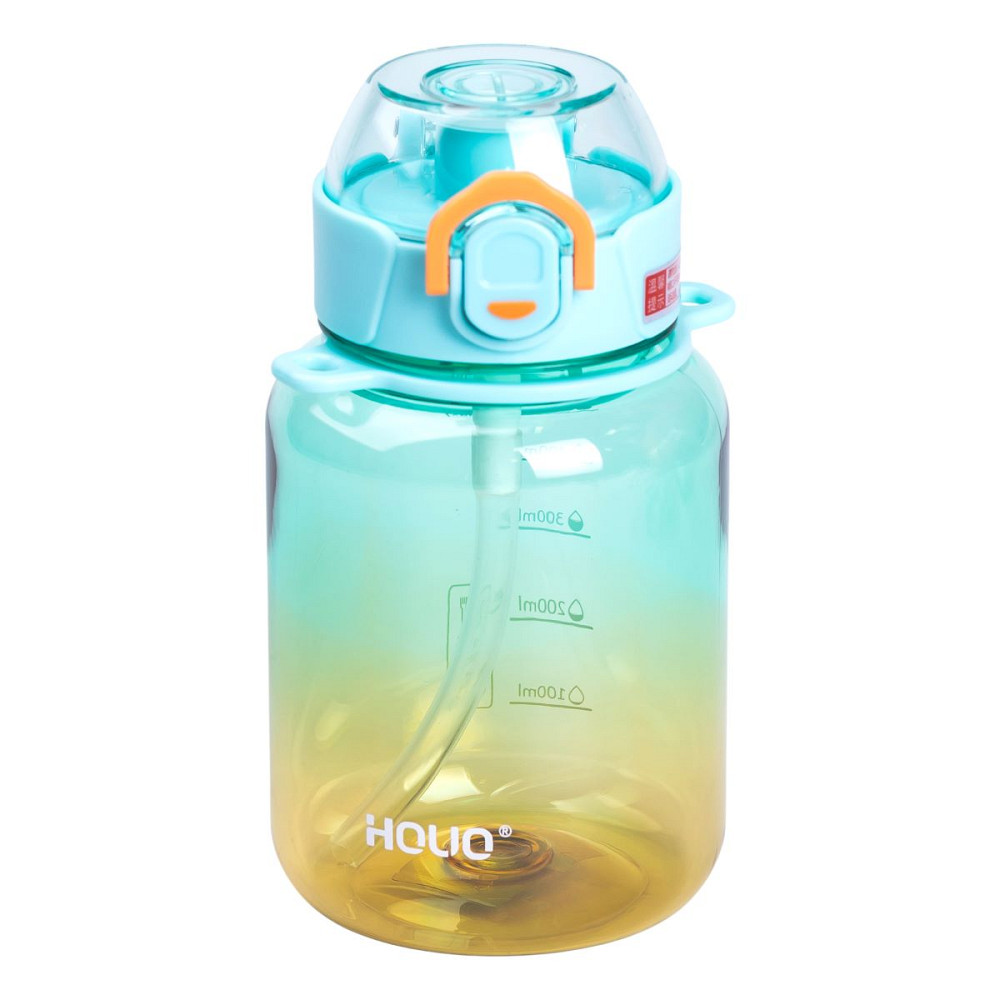 Yiwu Пляшка для води багаторазова 700 мл пляшечка з трубочкою для спорту та школи 16.5 см HP-14 Киев - изображение 4