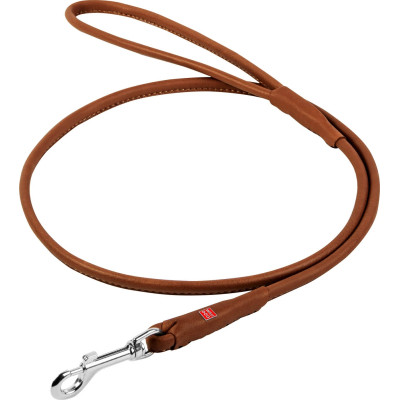 Поводок для собак WAUDOG Soft круглый XS d8 Д 122 см коричневый (04836) Винница - изображение 1