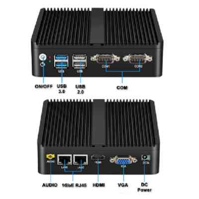 Промышленный ПК Syncotek GOLE BOX-1 J4125/8GB/128GB SSD/USBx4/RS232x2/LANx2VGA/HDMI (S-PC-0089) Винница