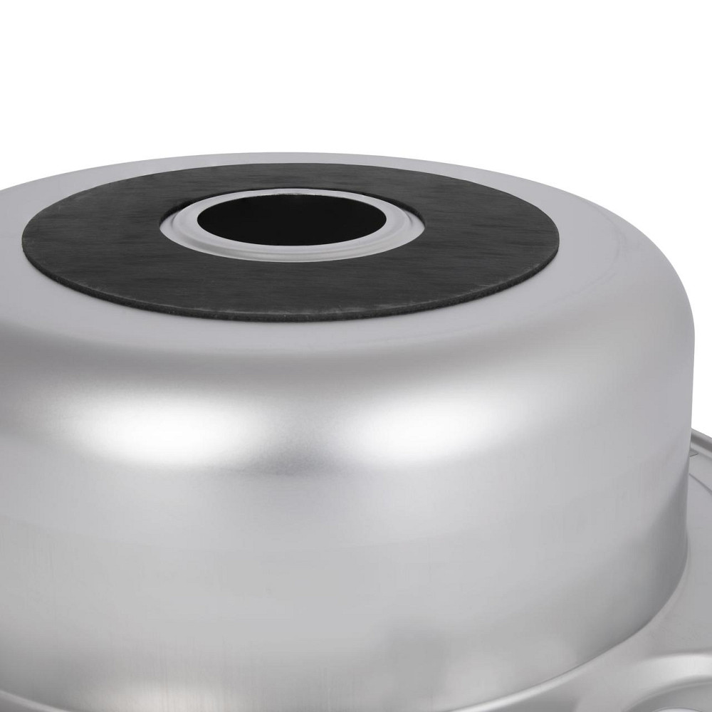 Кухонная мойка Brinex 510-D 0,8 мм Satin (BRIN510SAT08) Киев - изображение 6