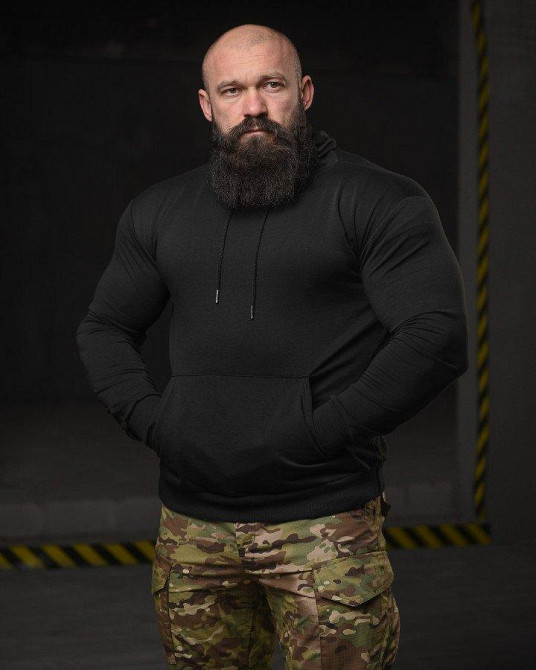 Худи maklin Моє кохання носить піксель black  НП4897 Одеса - фото 2