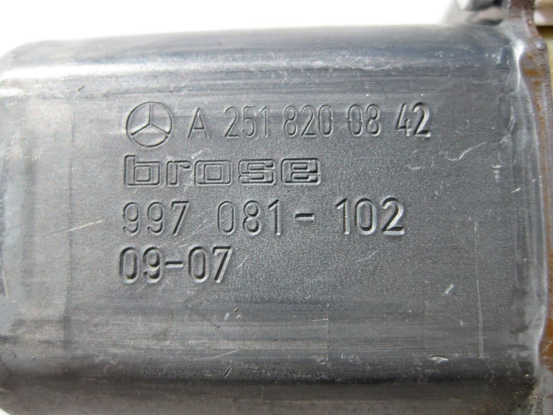 Mercedes-Benz  A2518200842 Моторчик переднього правого склопідйомника GL X164 ML W164 R-Class W251 Одесса - изображение 3