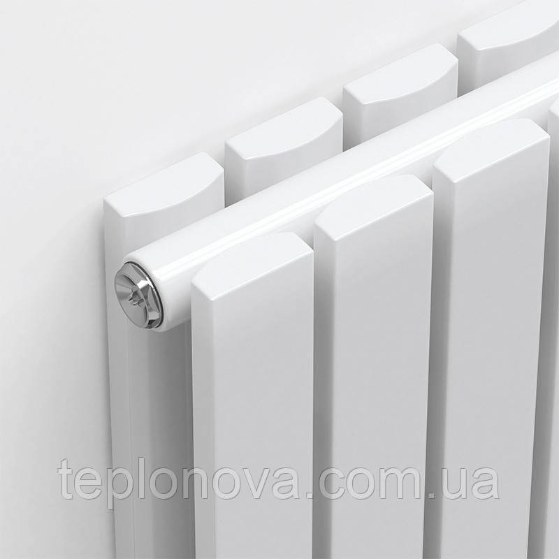 Дизайнерський радіатор 1800/295 (мм) білий мат IDEALE JOLANDA (бокове підключення) 12 5/1800/295 Чернівці - фото 2