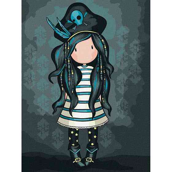 Картина за номерами "Black Pearl Santoro Gorjuss Collection" KHO8679, 30х40 см Вінниця