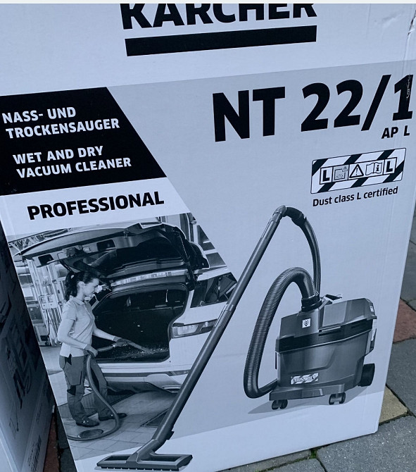 Karcher nt22/1 ap L  пылесос строительный ap te l пилосос karcher. Харьков - изображение 4