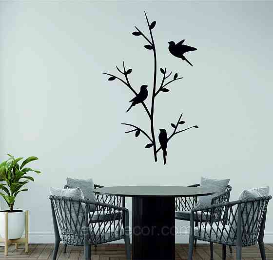 Декоративное настенное Панно «Птички», Декор на стену Киев