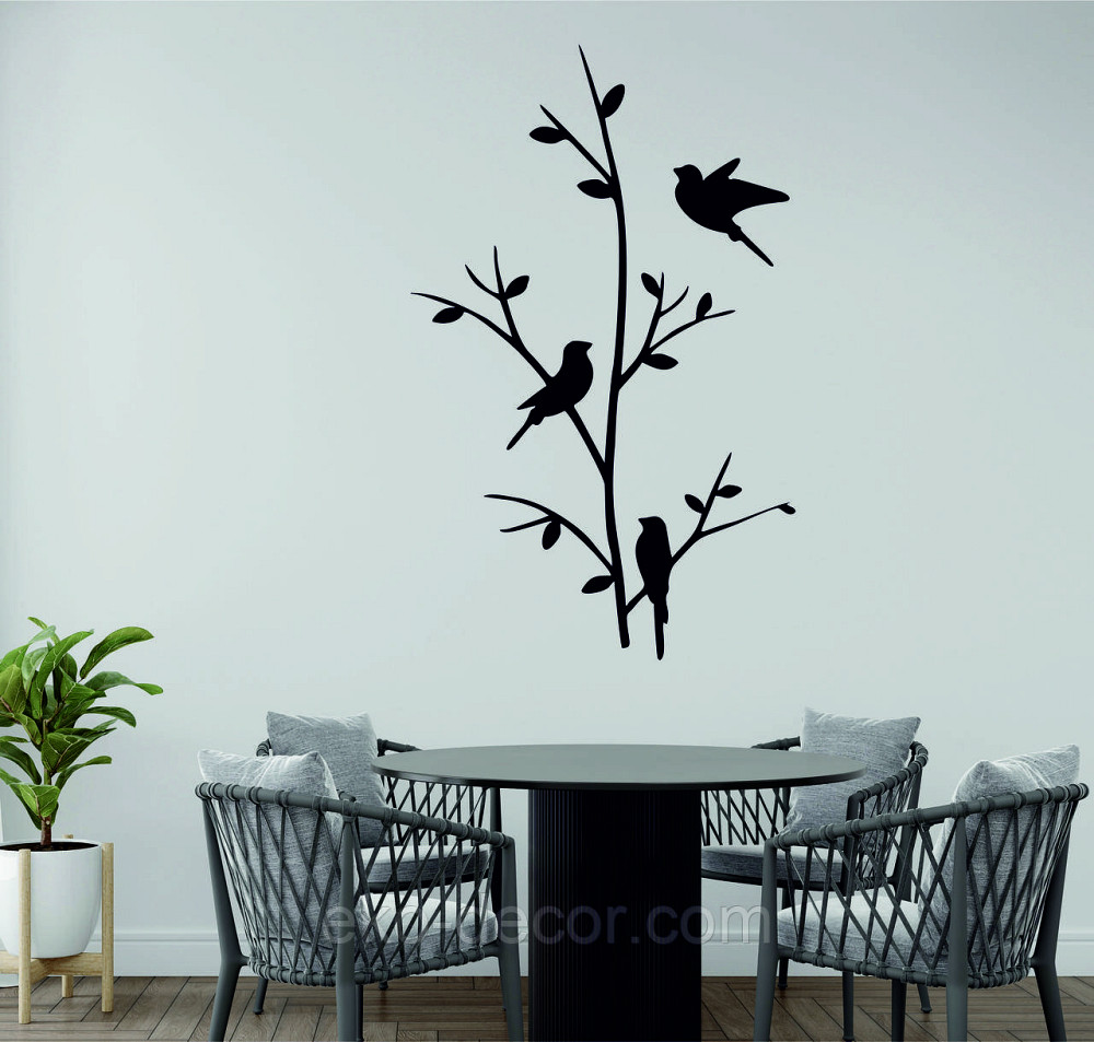 Декоративне настінне Панно «Пташки», Декор на стіну Київ - фото 4