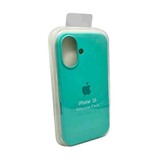 Чохол для смартфона Silicone Full Case AA Open Cam for Apple iPhone 16 17,Sea Blue Киев