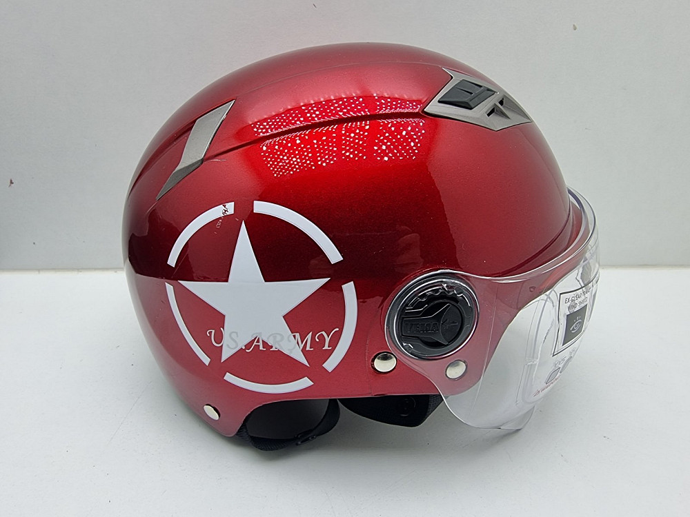 Легкий мотоциклетний шолом YEMA для чоловіків і жінок Луцьк - фото 4