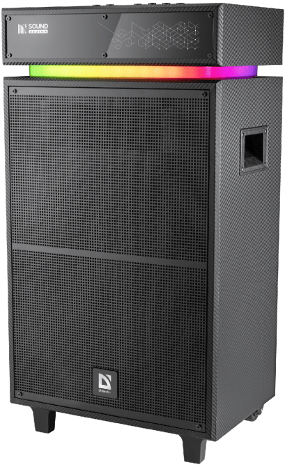 Портативна акустика Defender Sound Factory 140Вт Black (65093) (7151834) Київ - фото 1