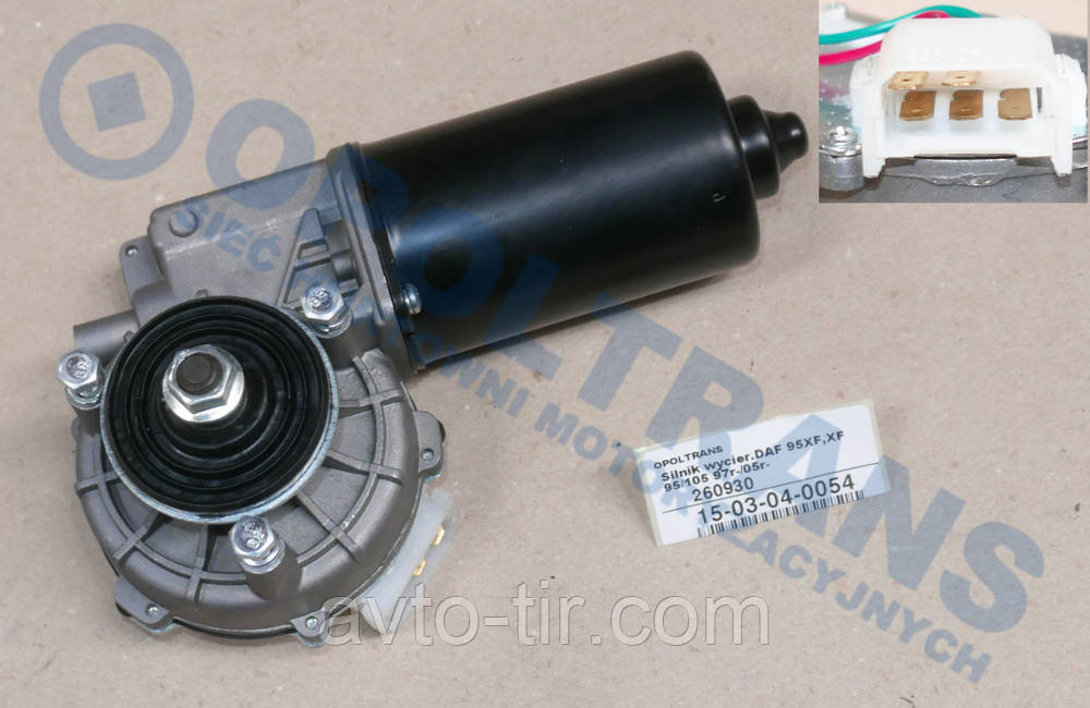 Моторчик стеклоочистителя DAF E2 / E3 / E5 / E6 1254891 Луцк - изображение 3