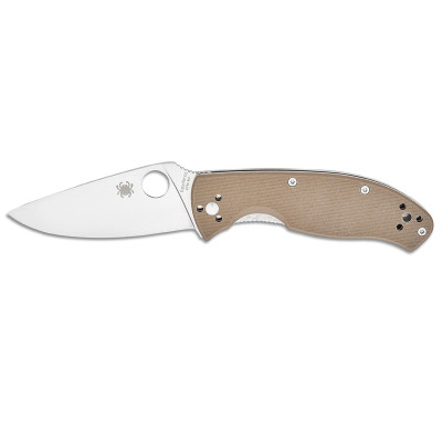 Ніж Spyderco Tenacious M4 Brown G10 (C122GBNM4P) Вінниця - фото 1