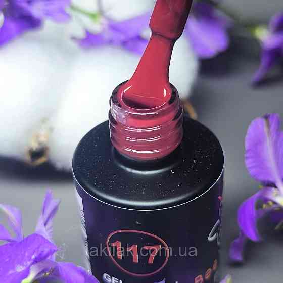 Гель-лак для нігтів Bee Nails 117 (вишневий) 8мл Херсон