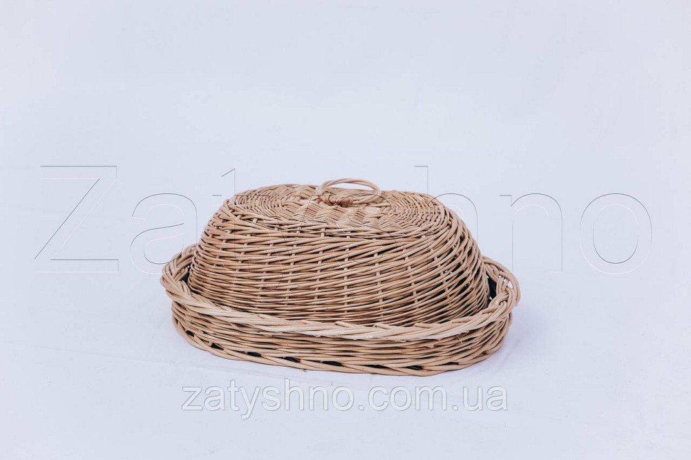 Хлебница плетеная из лозы | хлебница из лозы | хлебница с крышкой Киев - изображение 1