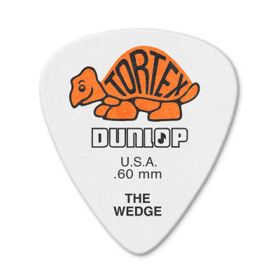 Медіатор Jim Dunlop Tortex Wedge Pick .60mm 12 шт. (424P.60) Вінниця - фото 1