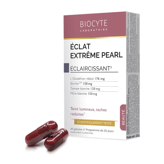 Biocyte ECLAT EXTREME PEARL Зменшує почервоніння шкіри та гіперпігментацію, 40 капсул Дніпро