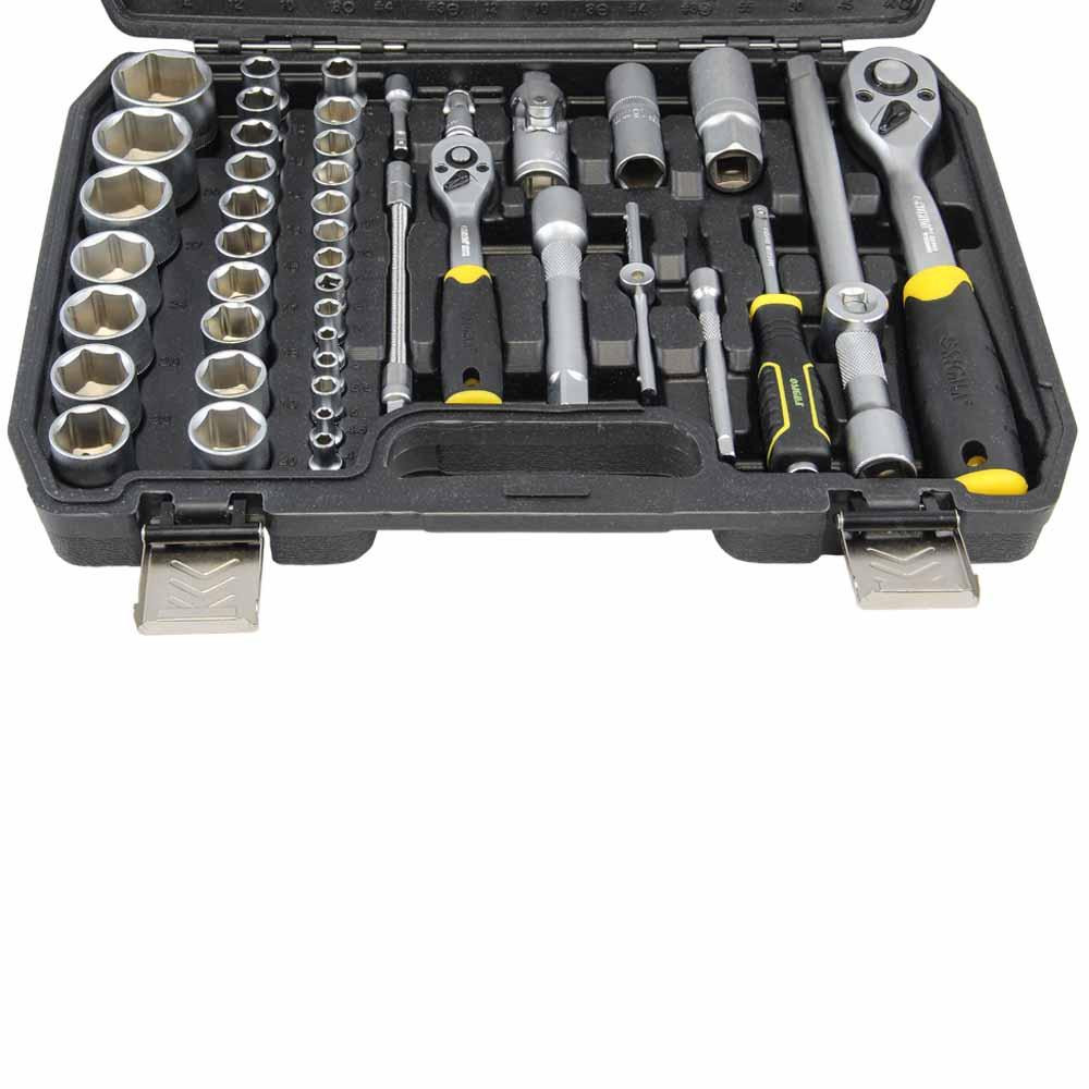 Набір насадок торцевих і біт 1/4", 1/2" 94шт CrV mid SIGMA (6003761) Київ - фото 7