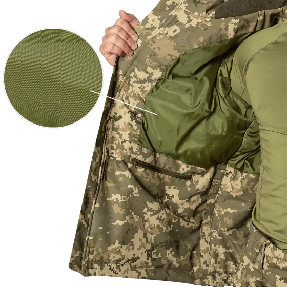 Куртка чоловіча зимова Patrol System 3.0 ClimaGuard (Піксель) L Вінниця