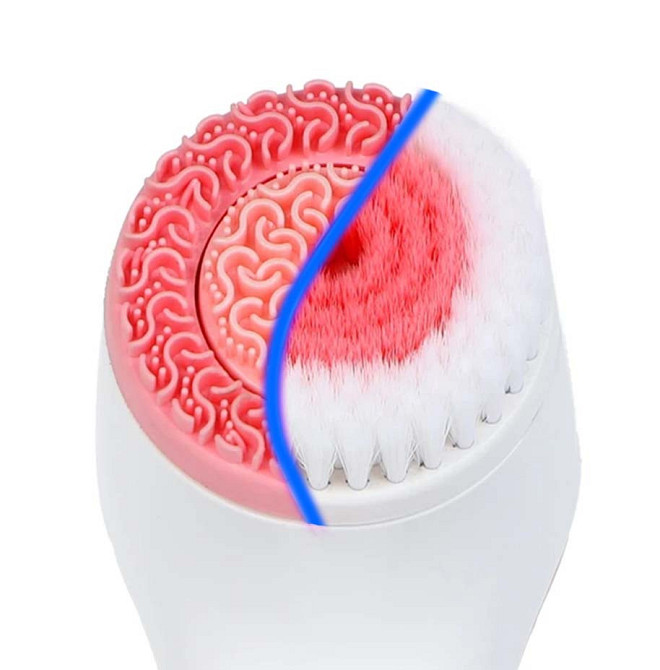 Силіконова електрична щітка для обличчя 3в1 AE-868 Київ - фото 7