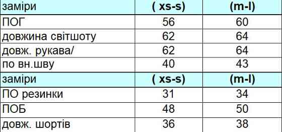 Костюм спортивний жіночий з шортами Чорний XS-S Харків