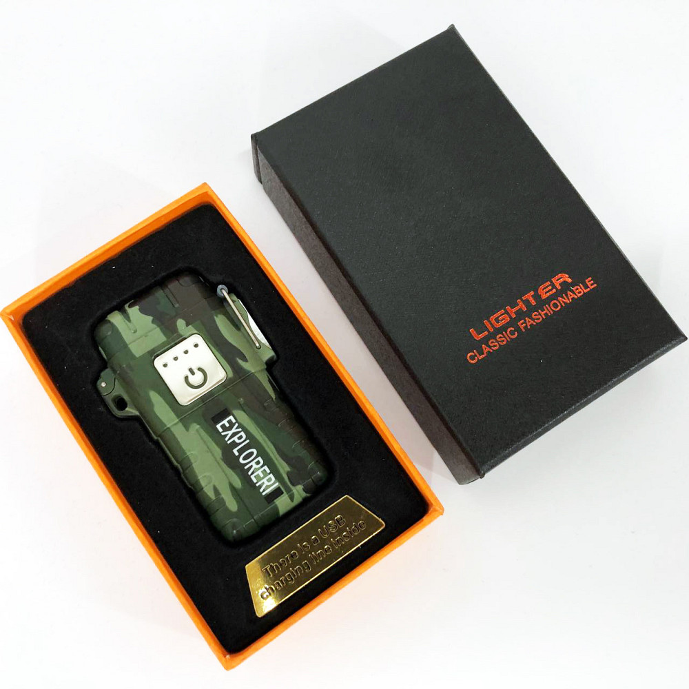 Зажигалка перезаряжаемая JL317 Explorer, Необычная зажигалка usb импульсная PD-16 Львов - изображение 12