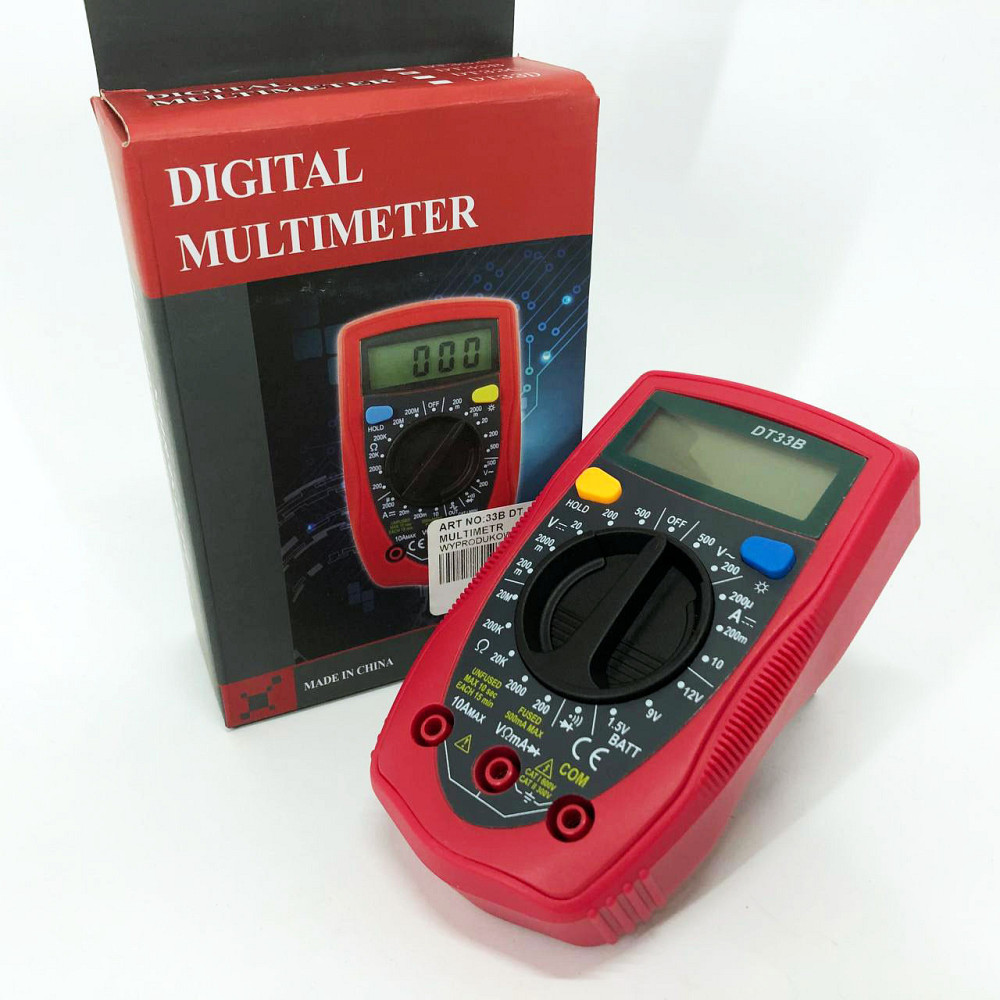 Мультиметр тестер напряжения 33 B DT DIGITAL, Тестер профессиональный, VK-153 Электронный мультиметр Киев - изображение 10