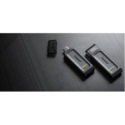 USB флеш накопичувач Kingston 256GB DataTraveller 70 USB 3.2 / Type-C (DT70/256GB) Вінниця - фото 7