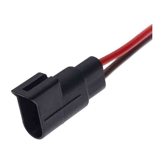 Разьем коннектор с проводом, 2-кон., Дат, Abs, Подогр, Форсунок Омыв, Лоб, Стекла,  98018-0001, Ford Киев