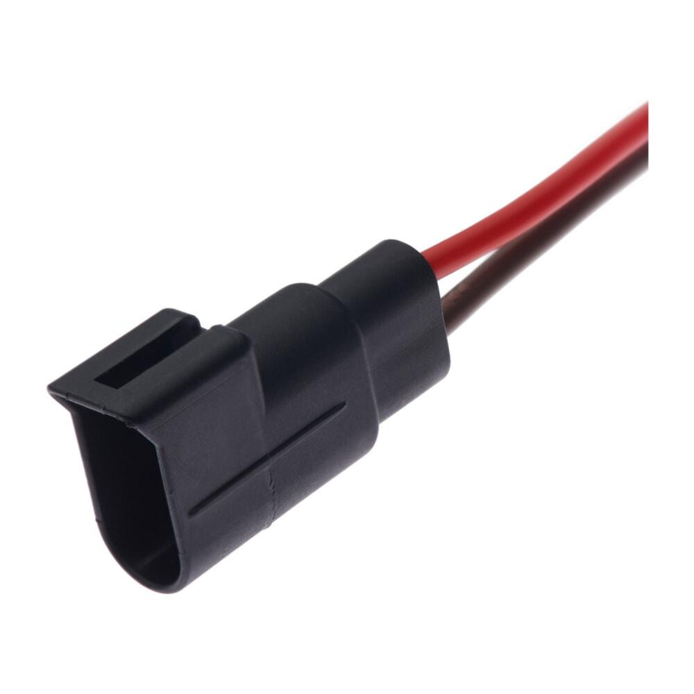 Разьем коннектор с проводом, 2-кон., Дат, Abs, Подогр, Форсунок Омыв, Лоб, Стекла,  98018-0001, Ford Киев - изображение 1