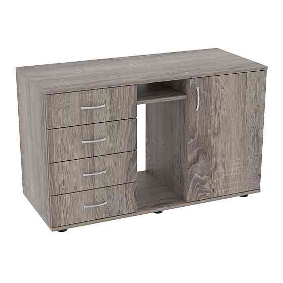 Тумба офісна Лідер, Дуб Сонома Трюфель, 1100/480/650 Львів