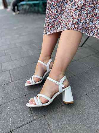 L&M Босоніжки жіночі L&M F132-5 білі (літо, еко-шкіра) (5857) Коломия