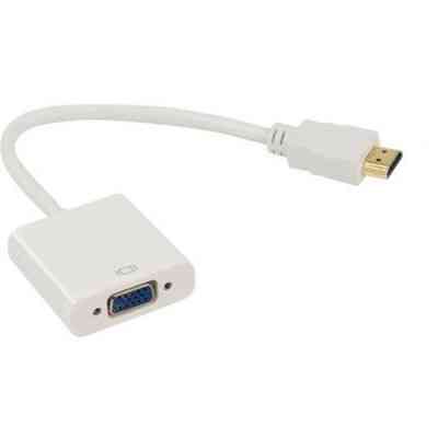 Перехідник ST-Lab HDMI male - VGA F (без додаткових кабелей) (U-990 Pro BTC white) Вінниця