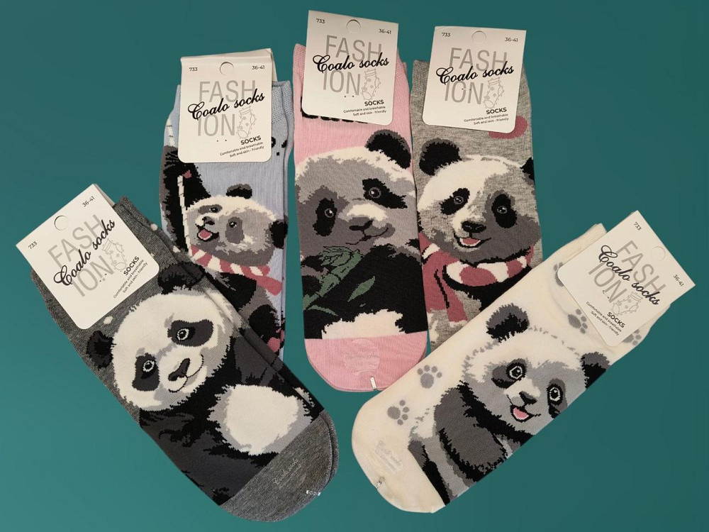 Шкарпетки жіночі з веселими картинками. У наборі по 5 шт. Яскраві чоловічі шкарпетки з приколами. Coalo socks. Розмір 36-41 Київ - фото 5