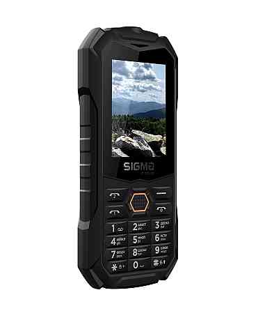 Мобільний телефон Sigma mobile X-treme PV68 Dual Sim Black/Orange (4827798738221) ( Помаранчевий ) Харків