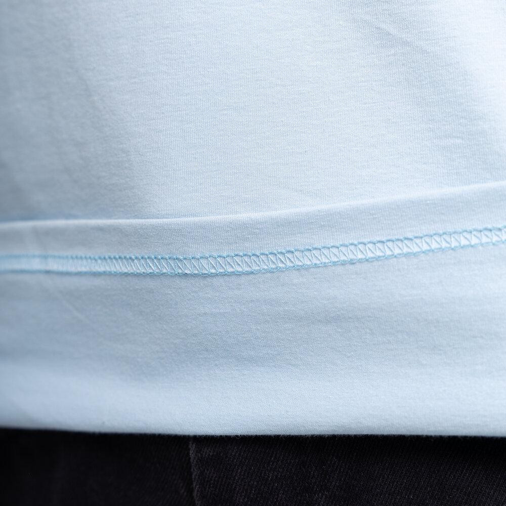 Чоловіча футболка світло-блакитна Pobedov Peremoga Київ - фото 3