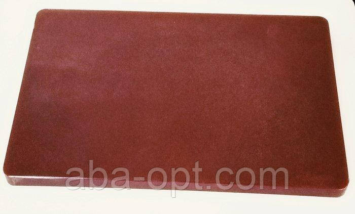 Доска разделочная пластиковая коричнева 44 х 30 х 5 см (шт).Aba-Opt Одесса - изображение 1