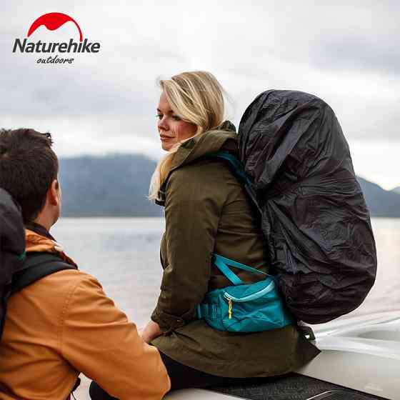Чохол для рюкзака Naturehike NH19PJ041, 55-75 л, чорний Київ