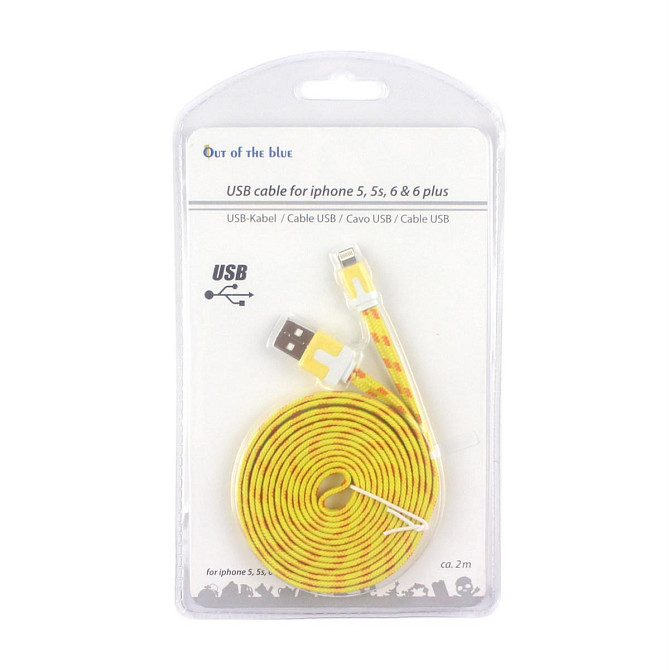 Кабель USB Apple lightning для Iphone, IPad, червоний Рівне - фото 1