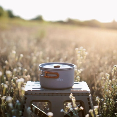 Котел туристический Tribe Pot 1,9 л Alu алюмінієвий (T-FH-0014-grey) Винница - изображение 4