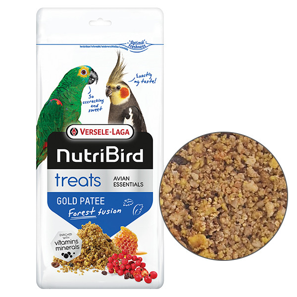 Versele-Laga NutriBird Gold Patee Forest Fusion НУТРИБЕРД ГОЛД ПАТИ ФОРЕСТ ФЬЮЖН яичный корм с медом и лесными ягодами для птиц Киев - изображение 4