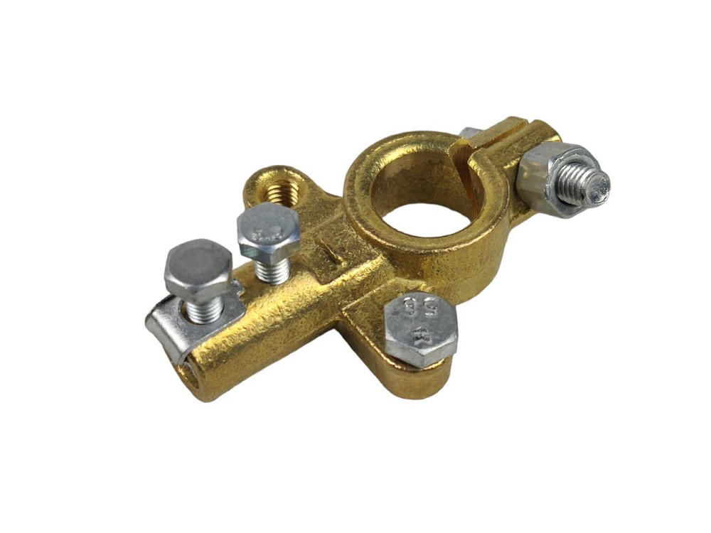 Клемма латунь грузовая ЕВРО минус Акумулятор Мукачево - изображение 1