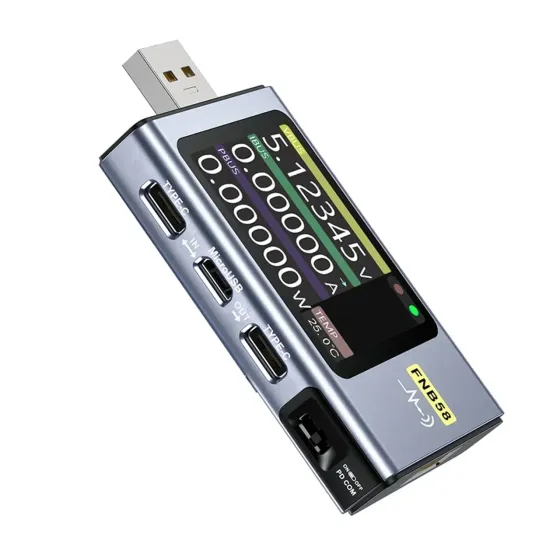 Тестер USB FNIRSI FNB58 с Bluetooth для контроля батарей Киев