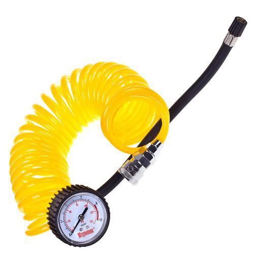 Компрессор Штурмовик AC-72, 150 psi, 25 Ампер, 90 л, 2 цилиндра, PU шланг 5 м с дефлятором и клеммами АКБ Харьков - изображение 10