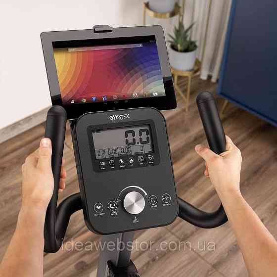 Горизонтальний велотренажер Gymtek XBR5000 магнітний чорний Київ