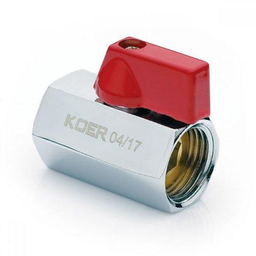 Кран шаровый MINI 1/2'' внутр/внутр KOER Харьков - изображение 1