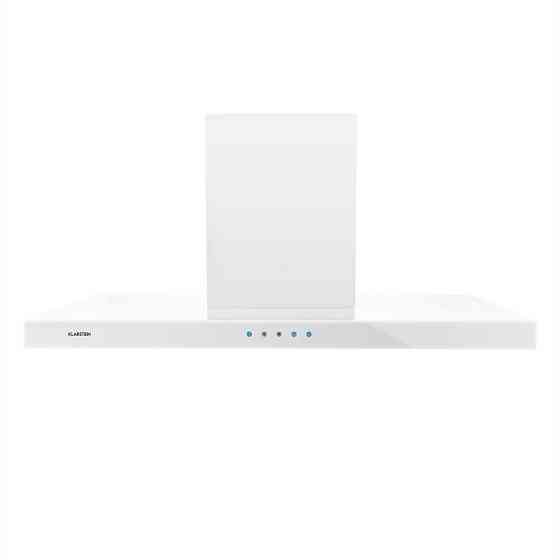 Вытяжка Bon Vivant Blanc 90см 630.5м³/ч стекло с таймером нержавеющая сталь белый (Германия, читать описание) Ровно