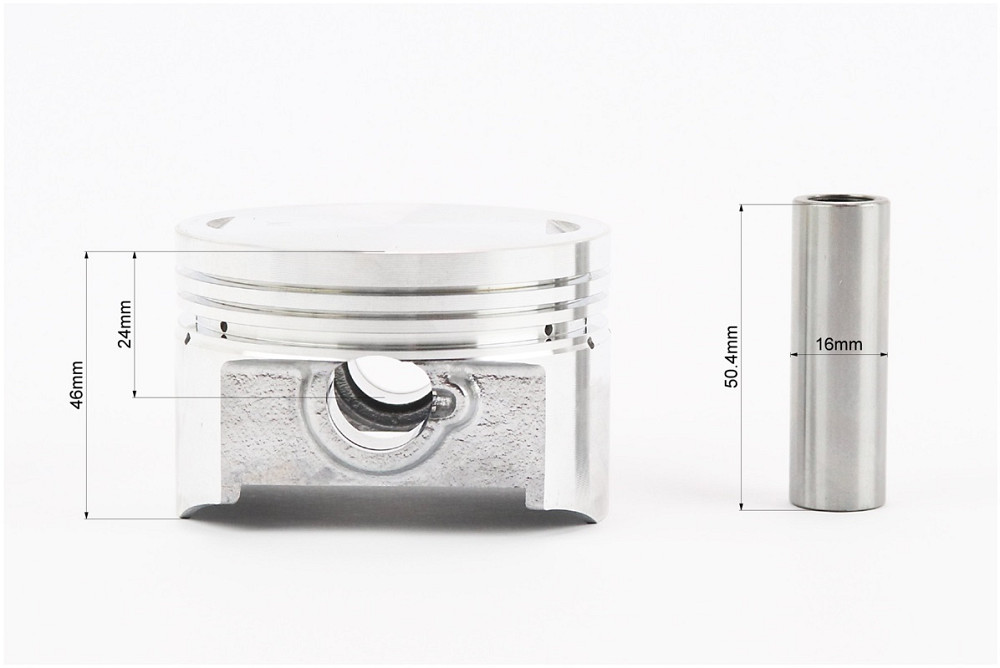 Циліндр к-кт (ЦПГ) 300cc Ø70мм, висота 80,5/112мм, палець 16мм, водяне охолодження Китай Київ - фото 6