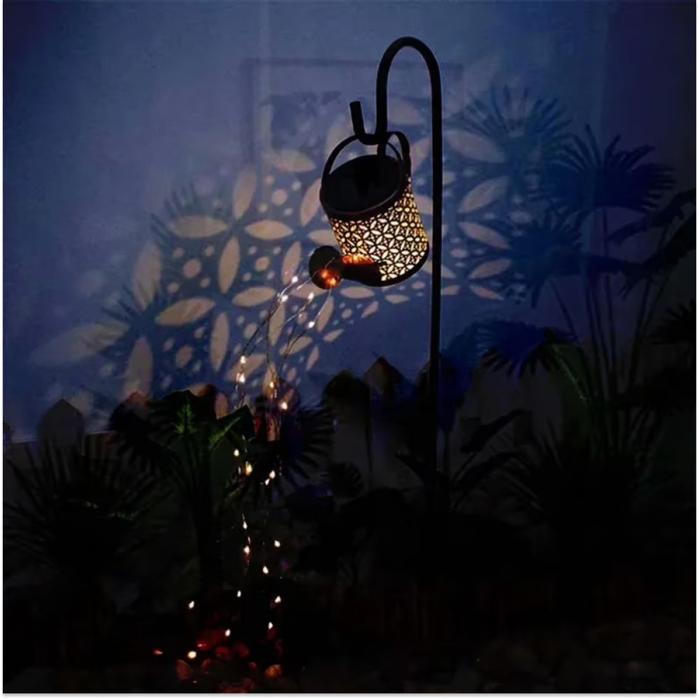 Садовий ліхтар на сонячній батареї, 80 см, Fairy lamp / Світильник газонний / Вуличний ліхтар для саду Київ - фото 4